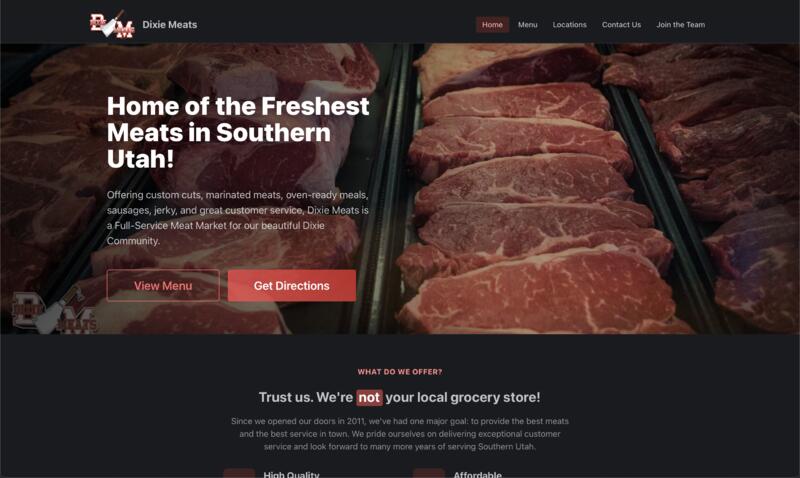 Dixie Meats Website